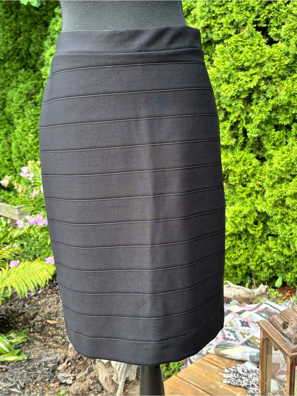 Classic Black Bandage Pencil Skirt - Sleek Women’s Workwear